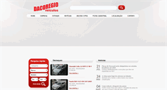 Desktop Screenshot of dacoregioveiculos.com